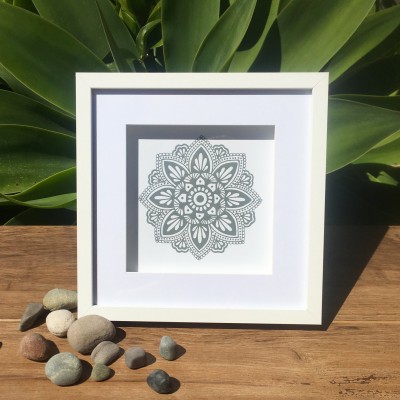 Light Grey Mini Mandala